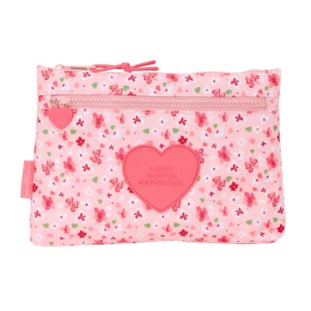 School Case Vicky Martín Berrocal In bloom Pink 23 x 16 x 3 cm by Vicky Martín Berrocal, Pencil cases - Ref: S4309856, Price:...