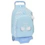 School Rucksack with Wheels Glow Lab Cisnes Blue 30 x 46 x 14 cm by Glow Lab, Children's Backpacks - Ref: S4309884, Price: 20...