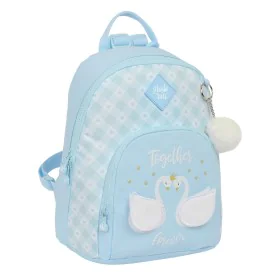 Mochila Glow Lab Cisnes Mini Azul claro 25 x 30 x 13 cm de Glow Lab, Mochilas infantiles - Ref: S4309900, Precio: 10,53 €, De...