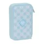 Plumier Doble Glow Lab Cisnes Azul 12.5 x 19.5 x 4 cm (28 piezas) de Glow Lab, Estuches - Ref: S4309901, Precio: 9,43 €, Desc...