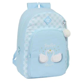 Mochila Escolar Glow Lab Cisnes Azul 30 x 46 x 14 cm de Glow Lab, Mochilas infantiles - Ref: S4309902, Precio: 12,84 €, Descu...