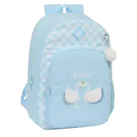 Mochila Escolar Glow Lab Cisnes Azul 30 x 46 x 14 cm de Glow Lab, Mochilas infantis - Ref: S4309902, Preço: 12,84 €, Desconto: %