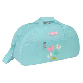 Sports bag Moos Butterflies Light Blue 50 x 26 x 20 cm by Moos, Kids' Sports Bags - Ref: S4309912, Price: 13,62 €, Discount: %