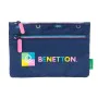 Astuccio Scuola Benetton Cool Blu Marino 23 x 16 x 3 cm di Benetton, Porta penne - Rif: S4309949, Prezzo: 5,46 €, Sconto: %