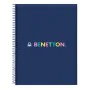 Notebook Benetton Cool Navy Blue A4 120 Sheets by Benetton, Exercise notebooks - Ref: S4309951, Price: 4,91 €, Discount: %