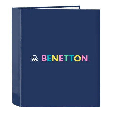 Ringbuch Benetton Cool Marineblau A4 27 x 33 x 6 cm von Benetton, Aktenschränke - Ref: S4309965, Preis: 4,80 €, Rabatt: %