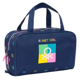 Nécessaire Escolar Benetton Cool Azul Marinho 31 x 14 x 19 cm de Benetton, Estojo de viagem - Ref: S4309969, Preço: 11,07 €, ...