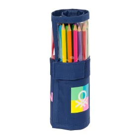 Astuccio Benetton Cool Blu Marino 7 x 20 x 7 cm Pieghevoli 27 Pezzi di Benetton, Porta penne - Rif: S4309973, Prezzo: 9,74 €,...