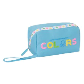 Trousse d'écolier Benetton Spring Bleu ciel 22 x 10 x 10 cm de Benetton, Trousses - Réf : S4309985, Prix : 7,42 €, Remise : %