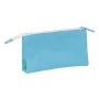 Triple Carry-all Benetton Spring Sky blue 22 x 12 x 3 cm by Benetton, Pencil cases - Ref: S4310005, Price: 6,68 €, Discount: %