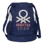 Child's Backpack Bag Benetton Varsity Grey Navy Blue 35 x 40 x 1 cm by Benetton, School Bags - Ref: S4310019, Price: 16,29 €,...