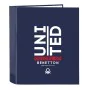 Ring binder Benetton Varsity Navy Blue A4 27 x 33 x 6 cm by Benetton, Filing cabinets - Ref: S4310028, Price: 4,80 €, Discoun...