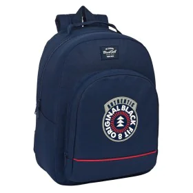 School Bag BlackFit8 Navy Blue 32 x 42 x 15 cm by BlackFit8, Children's Backpacks - Ref: S4310039, Price: 13,53 €, Discount: %