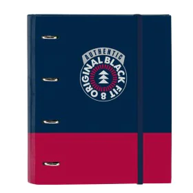 Ring binder BlackFit8 Navy Blue 27 x 32 x 3.5 cm by BlackFit8, Filing cabinets - Ref: S4310044, Price: 8,08 €, Discount: %