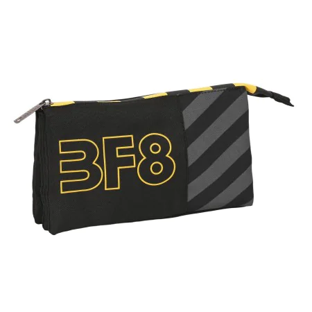 Triple Carry-all BlackFit8 Zone Black 22 x 12 x 3 cm by BlackFit8, Pencil cases - Ref: S4310057, Price: 6,46 €, Discount: %