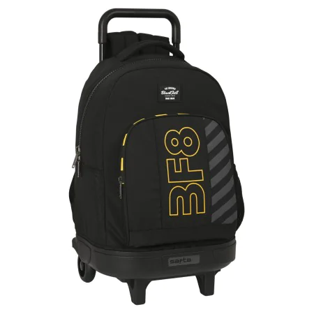 School Rucksack with Wheels BlackFit8 Zone Black 33 X 45 X 22 cm by BlackFit8, Children's Backpacks - Ref: S4310059, Price: 2...