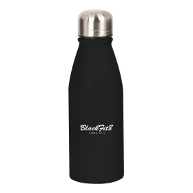 Botella de Agua BlackFit8 Negro Gris 500 ml de BlackFit8, Botellas de agua - Ref: S4310060, Precio: 8,13 €, Descuento: %