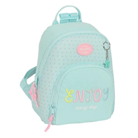 Mochila BlackFit8 Enjoy Mini Verde 25 x 30 x 13 cm de BlackFit8, Mochilas infantiles - Ref: S4310096, Precio: 10,53 €, Descue...