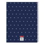 Carnet Safta Paris Rose Blue marine A4 120 Volets de Safta, Cahiers - Réf : S4310101, Prix : 5,09 €, Remise : %