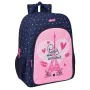 School Bag Safta Paris Pink Navy Blue 33 x 42 x 14 cm by Safta, Children's Backpacks - Ref: S4310102, Price: 10,76 €, Discoun...