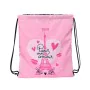 Saco Mochila com Cordas Safta Paris Cor de Rosa Azul Marinho 35 x 40 x 1 cm de Safta, Sacos escolares - Ref: S4310103, Preço:...