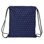 Saco Mochila com Cordas Safta Paris Cor de Rosa Azul Marinho 35 x 40 x 1 cm de Safta, Sacos escolares - Ref: S4310103, Preço:...