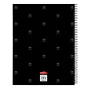 Carnet Safta California Noir A4 120 Volets de Safta, Cahiers - Réf : S4310109, Prix : 4,49 €, Remise : %