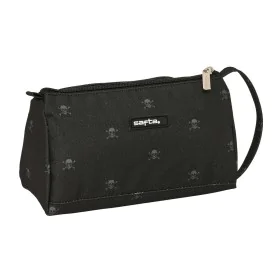 Estuche Escolar con Accesorios Safta California Negro 20 x 11 x 8.5 cm (32 Piezas) de Safta, Estuches - Ref: S4310117, Precio...