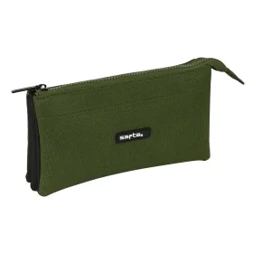 Malas para tudo triplas Safta Dark forest Preto Verde 22 x 12 x 3 cm de Safta, Estojos - Ref: S4310122, Preço: 6,46 €, Descon...