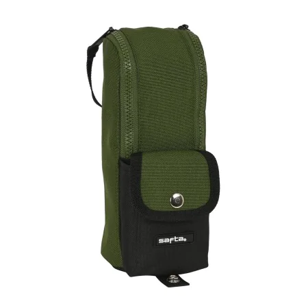 Bolsa Escolar Safta Dark forest Preto Verde 6 x 21 x 6 cm de Safta, Estojos - Ref: S4310128, Preço: 7,39 €, Desconto: %