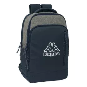 Mochila para Portátil Kappa Dark Navi Gris Azul marino 29 x 44 x 15 cm de Kappa, Bolsas y fundas para portátiles y netbooks -...