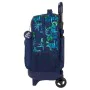 School Rucksack with Wheels El Niño Glassy Navy Blue 33 X 45 X 22 cm by El Niño, Children's Backpacks - Ref: S4310191, Price:...