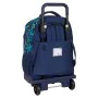 School Rucksack with Wheels El Niño Glassy Navy Blue 33 X 45 X 22 cm by El Niño, Children's Backpacks - Ref: S4310191, Price:...