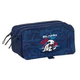 Portaoggetti Triplo El Niño Paradise Blu Marino 21,5 x 10 x 8 cm di El Niño, Porta penne - Rif: S4310203, Prezzo: 8,99 €, Sco...