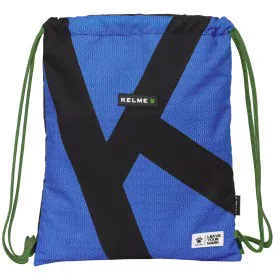 Rucksacktasche mit Bändern Kelme Royal Blau Schwarz 35 x 40 x 1 cm von Kelme, Schulranzen - Ref: S4310211, Preis: 6,73 €, Rab...