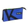 Dreifaches Mehrzweck-Etui Kelme Royal Blau Schwarz 22 x 12 x 3 cm von Kelme, Federmäppchen - Ref: S4310220, Preis: 7,95 €, Ra...