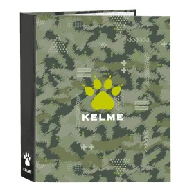 Reliure à anneaux Kelme Travel Noir Vert A4 27 x 33 x 6 cm de Kelme, Classeurs - Réf : S4310228, Prix : 5,72 €, Remise : %