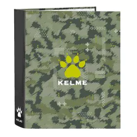 Carpeta de anillas Kelme Travel Negro Verde A4 27 x 33 x 6 cm de Kelme, Archivadores - Ref: S4310228, Precio: 5,72 €, Descuen...