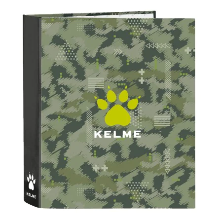 Carpeta de anillas Kelme Travel Negro Verde A4 27 x 33 x 6 cm de Kelme, Archivadores - Ref: S4310228, Precio: 4,80 €, Descuen...