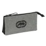 Portatodo Triple Eckō Unltd. Rhino Negro Gris 22 x 12 x 3 cm de Eckō Unltd., Estuches - Ref: S4310242, Precio: 7,95 €, Descue...