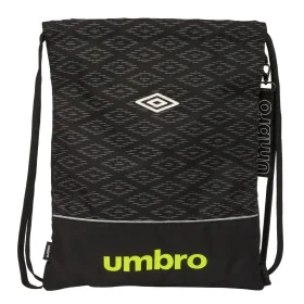 Rucksacktasche mit Bändern Umbro Lima Schwarz 35 x 40 x 1 cm von Umbro, Schulranzen - Ref: S4310244, Preis: 6,73 €, Rabatt: %