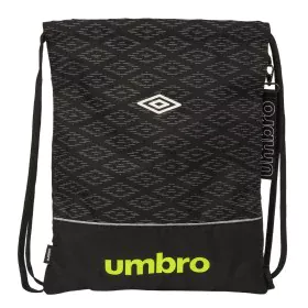 Backpack with Strings Umbro Lima Black 35 x 40 x 1 cm by Umbro, School Bags - Ref: S4310244, Price: 6,73 €, Discount: %