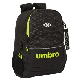 School Bag Umbro Lima Black 32 x 44 x 16 cm by Umbro, Children's Backpacks - Ref: S4310247, Price: 36,17 €, Discount: %