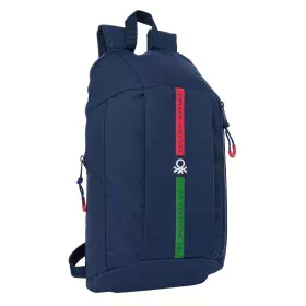 Sac à dos Benetton Italy Mini Blue marine 22 x 39 x 10 cm de Benetton, Sacs à dos enfant - Réf : S4310278, Prix : 11,77 €, Re...