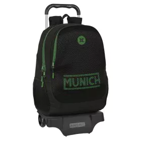 Cartable à roulettes Munich Caviar Noir 32 x 44 x 16 cm de Munich, Sacs à dos enfant - Réf : S4310279, Prix : 30,77 €, Remise...