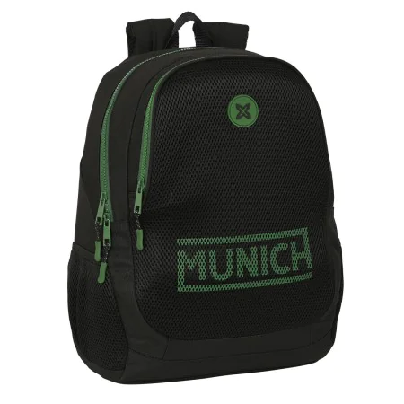 Cartable Munich Caviar Noir 32 x 44 x 16 cm de Munich, Sacs à dos enfant - Réf : S4310281, Prix : 36,17 €, Remise : %