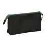 Triple Carry-all Munich Caviar Black 22 x 12 x 3 cm by Munich, Pencil cases - Ref: S4310283, Price: 6,68 €, Discount: %