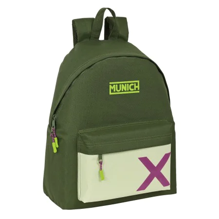 Cartable Munich Bright khaki Vert 33 x 42 x 15 cm de Munich, Sacs à dos enfant - Réf : S4310290, Prix : 13,54 €, Remise : %