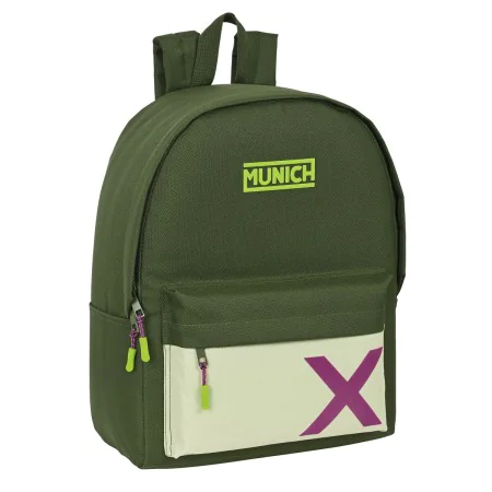 Sacoche pour Portable Munich Bright Khaki Vert 31 x 40 x 16 cm de Munich, Sacs et housses pour ordinateurs portables et netbo...