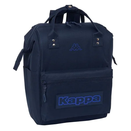 Laptop Backpack Kappa Blue Night Navy Blue 27 x 40 x 19 cm by Kappa, Bags and covers for laptops and netbooks - Ref: S4310298...